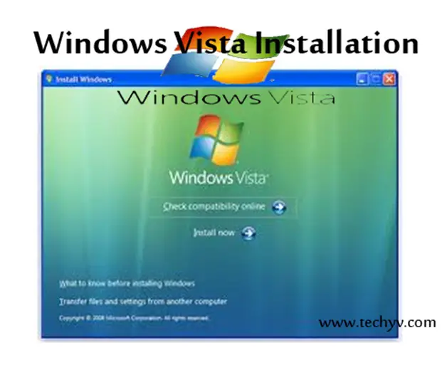 Step by step guide on installing Windows Vista